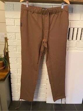 Coalatree Trailhead Technical Pants Brown Stretch Outdoor Hiking Women’s XL